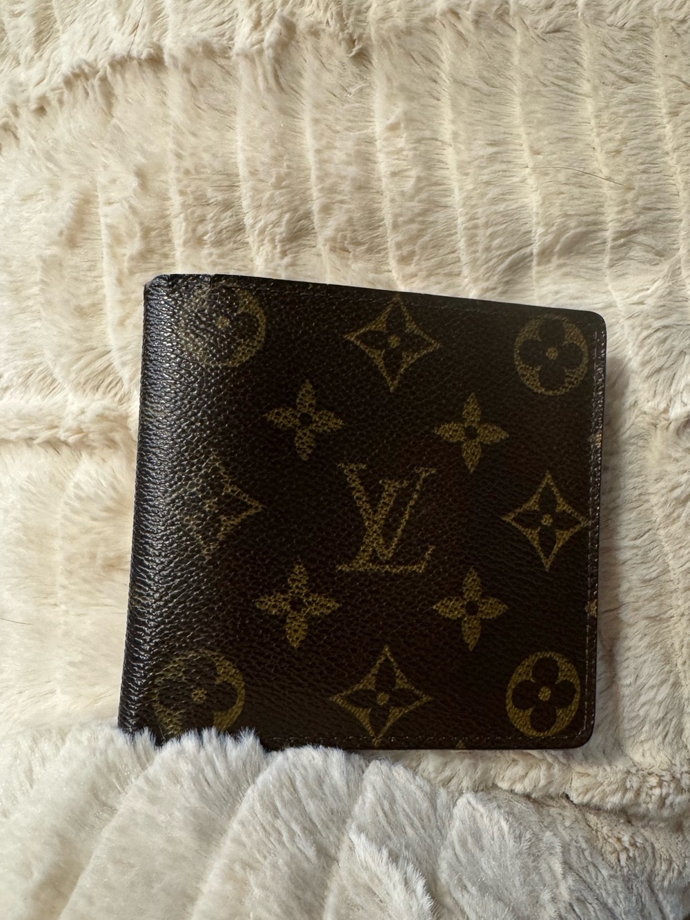 Louis Vuitton Brown Monogram Men's Bifold Wallet